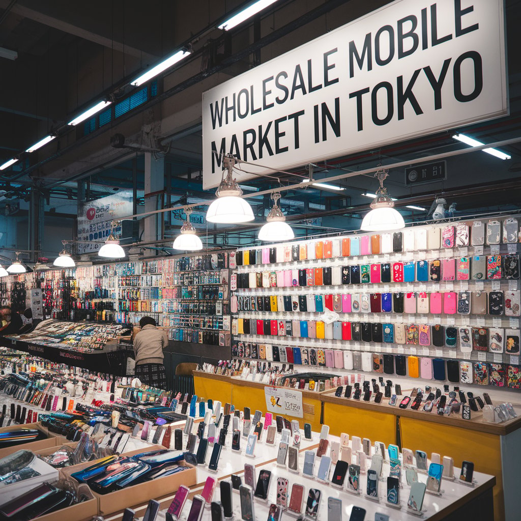 Wholesale Mobile Market in Tokyo