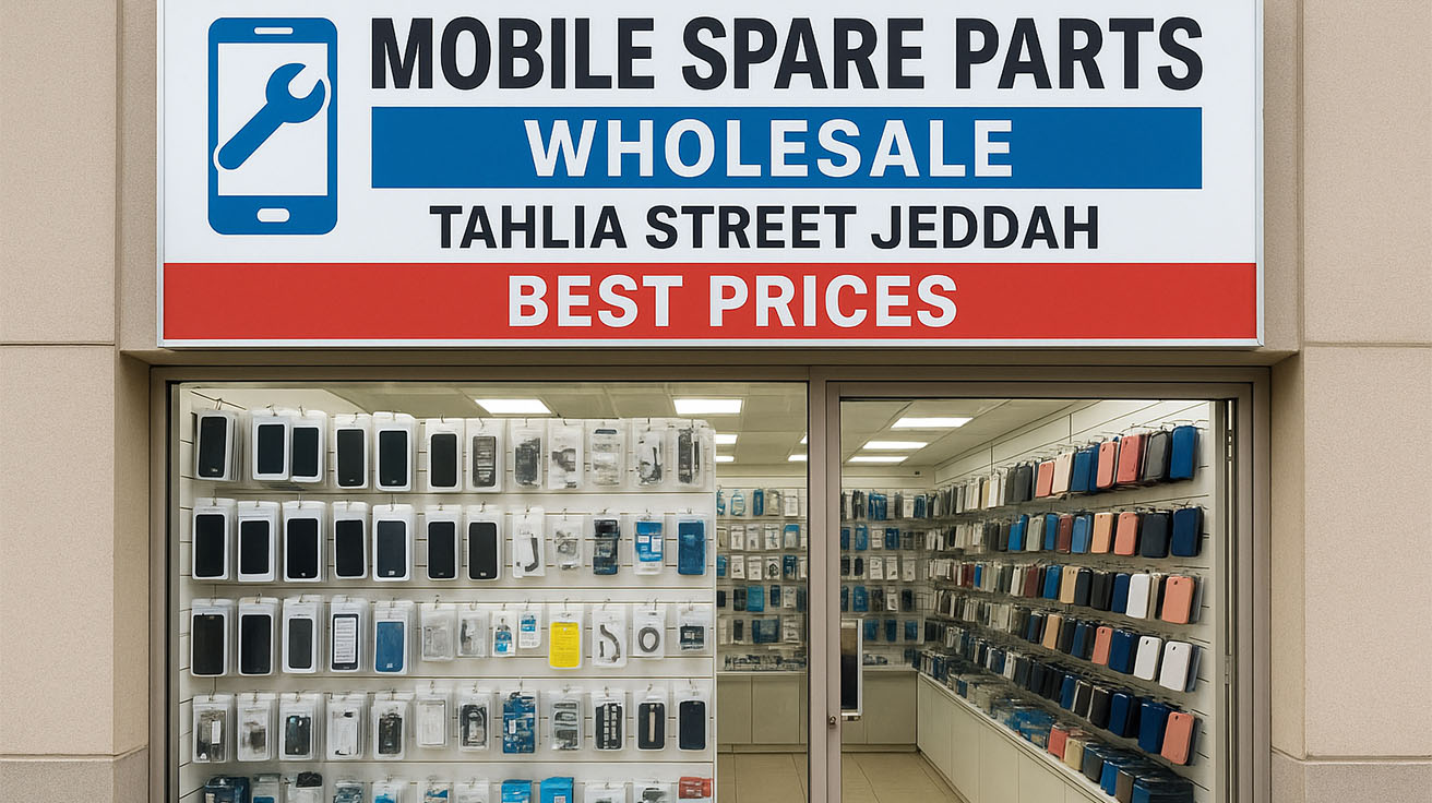 Mobile Spare Parts Wholesale Tahlia Street Jeddah | Best Prices
