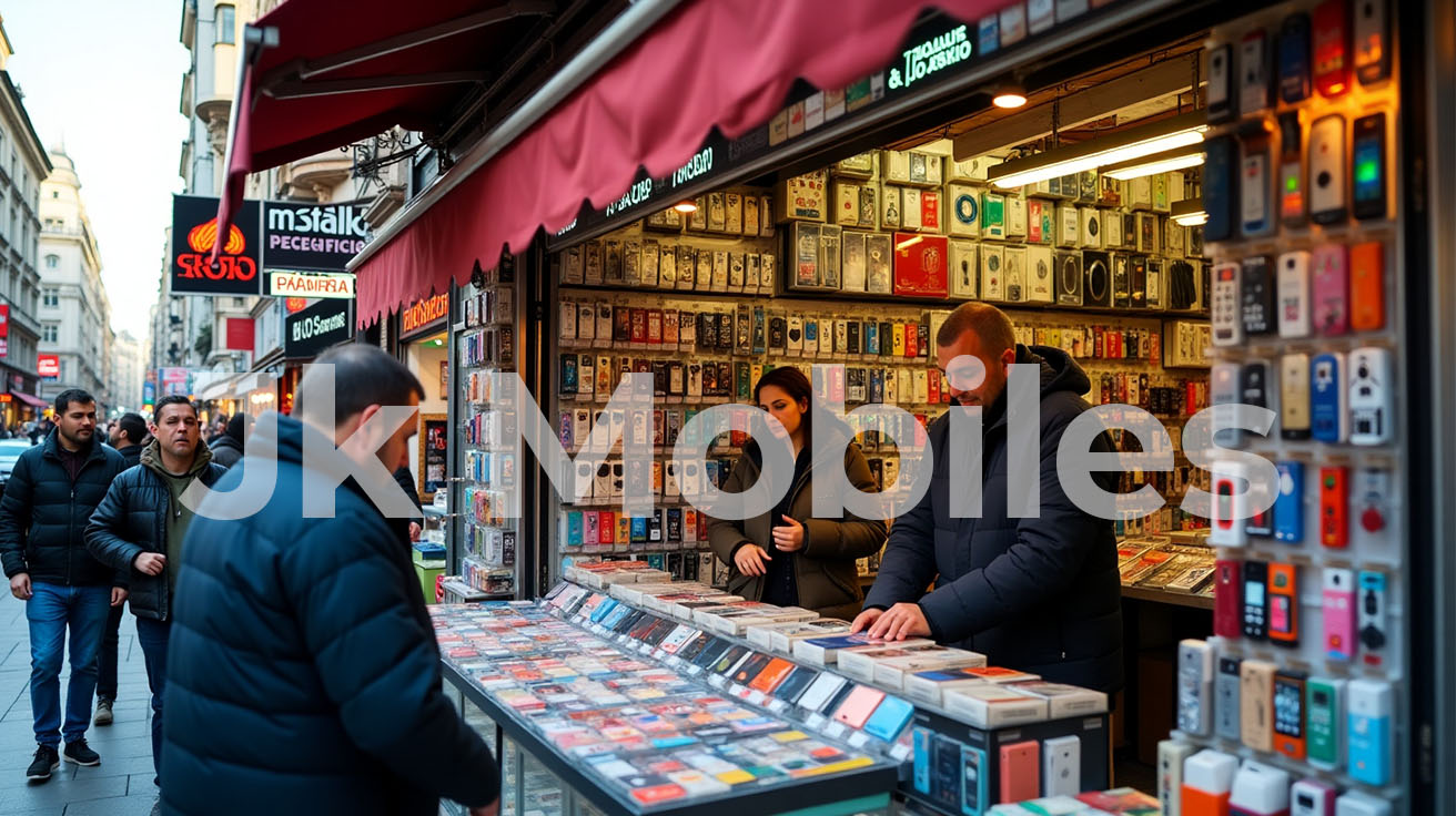 Mobile Spare Parts Wholesale Shop Near Kadıköy Istanbul