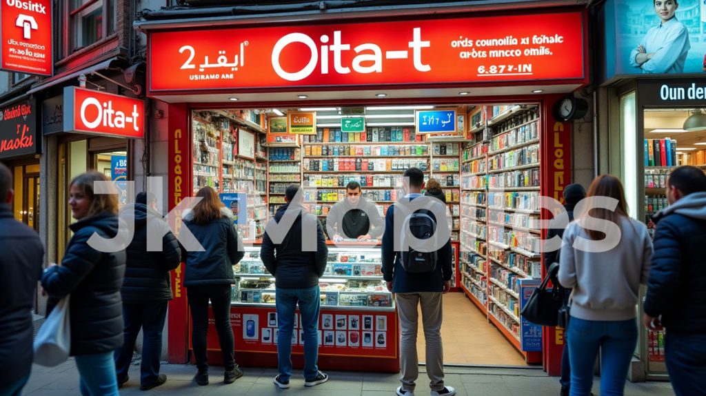 Mobile Spare Parts Wholesale Shop Near Kadıköy Istanbul