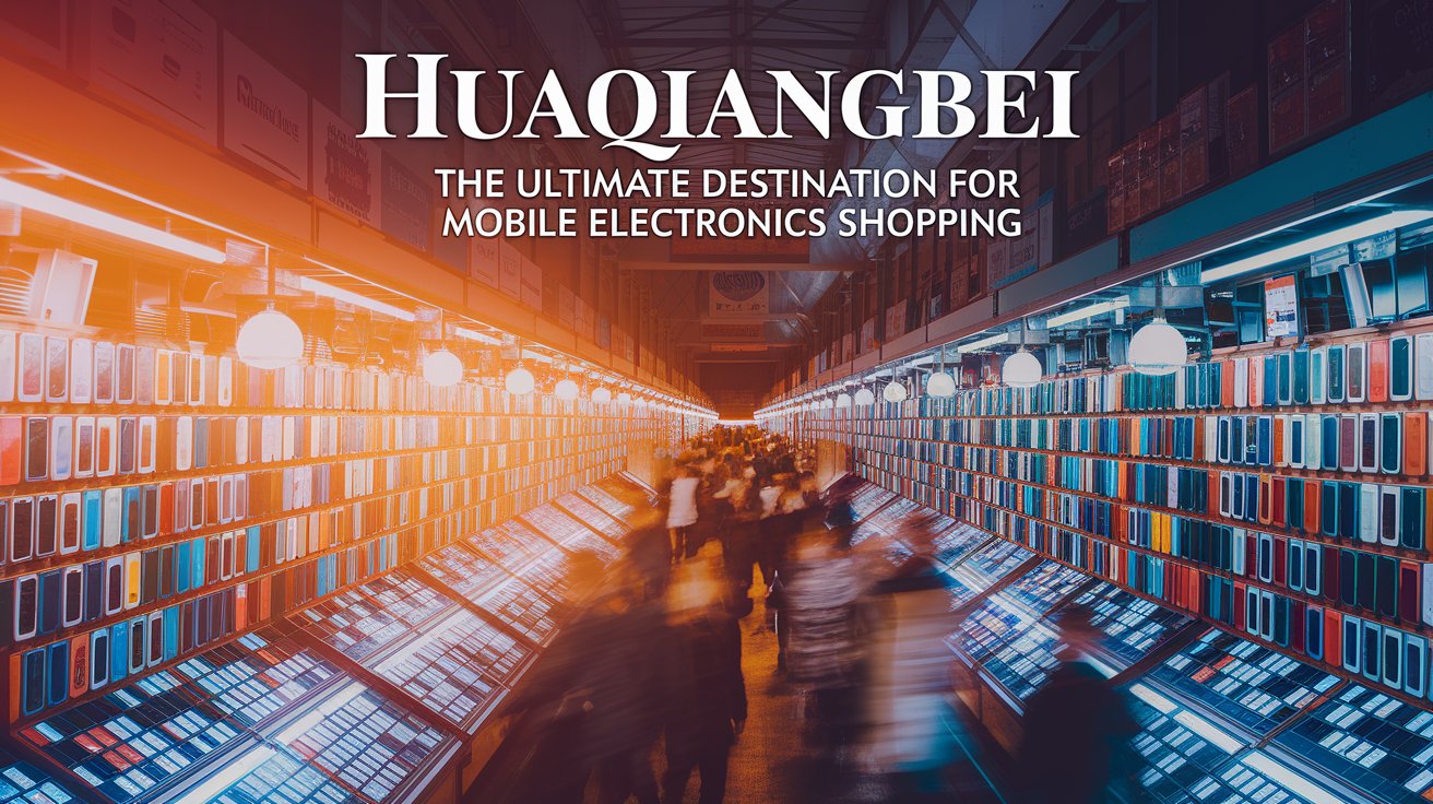 Huaqiangbei: The Ultimate Destination for Mobile Electronics Shopping Market in Shenzhen, China