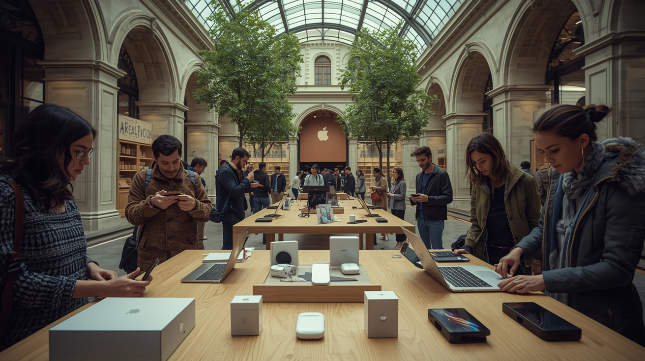 Apple Store Paris – Champs-Élysées & Latest Apple Accessories