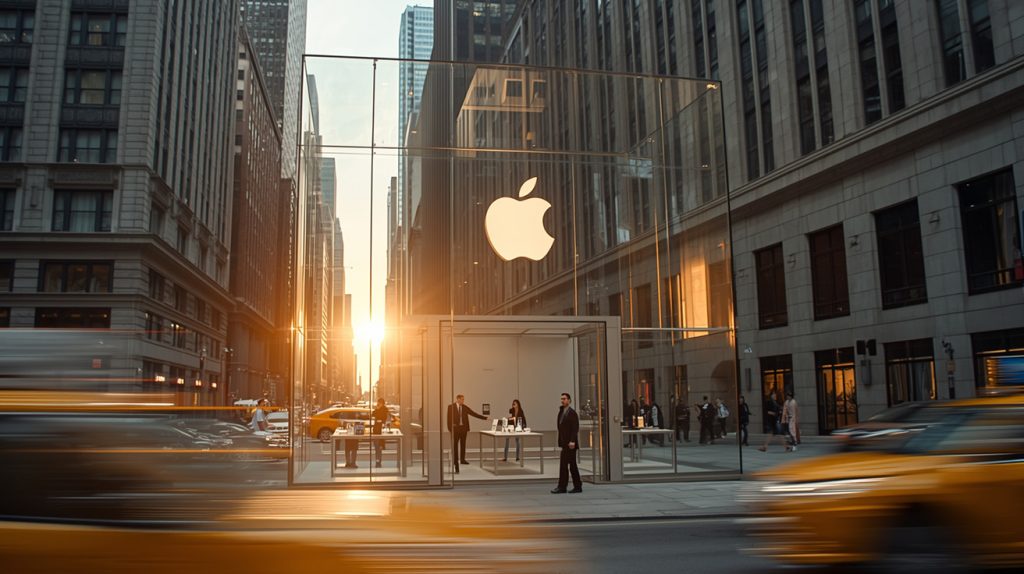 Apple Store NYC: Fifth Avenue, Genius Bar Support, and Online Accessories.